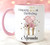 21st Birthday Gift Personalised Pink Mug