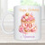 90th Birthday Cake Personalised Ceramic Mug