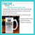 Personalised Pop The Man The Myth The Bad Influence Glass Beer Stein