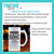 Personalised Grandad The Man The Myth The Bad Influence Glass Beer Stein