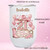 21st Birthday Personalised Pink Cowboy Wine Tumbler/Coffee Cup