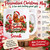 Funny Merry Clucking Christmas Personalised Name Mug 