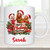 Funny Merry Clucking Christmas Personalised Name Mug 