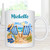 Beach Lover Personalised Name Mug