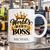 Personalised World’s Best Boss Mug Christmas Birthday Present
