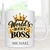 Personalised World’s Best Boss Mug Christmas Birthday Present