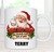 Funny Santa Merry Christmas Personalised Name Mug 