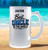 Personalised Best Uncle in the World Frosted Glass Beer Stein