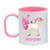 Pink Unicorn Personalised Cup