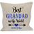 Best Grandad Ever Cushion Personalised