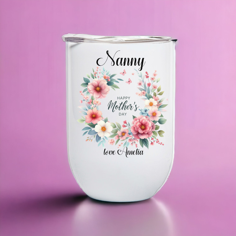 Nanny Wine Tumbler/Coffee Cup Mother's Day Gift