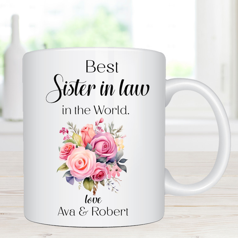 Best Sister In Law Gift Mug