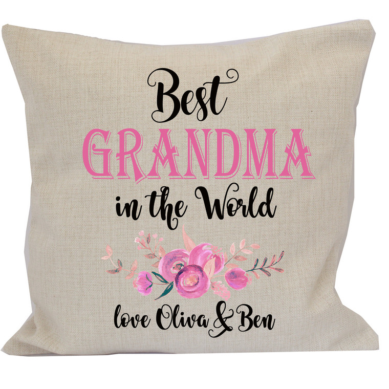 Best Grandma in the World Cushion