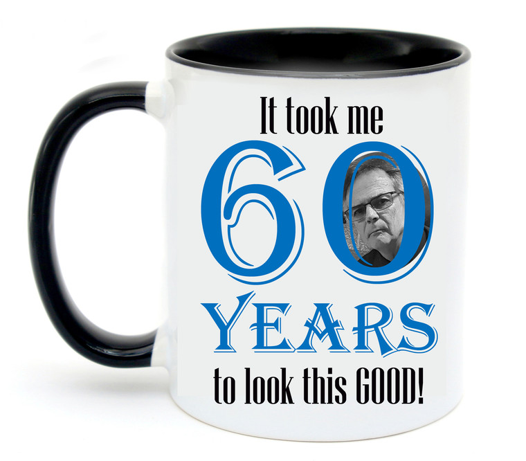 60th Birthday Personalised Coffee Mug