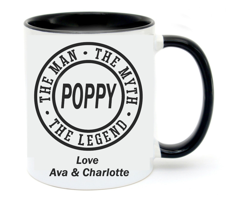 Poppy The Man The Myth The Legend Mug