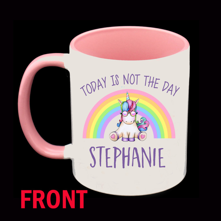 Personalised Adult Unicorn Mug