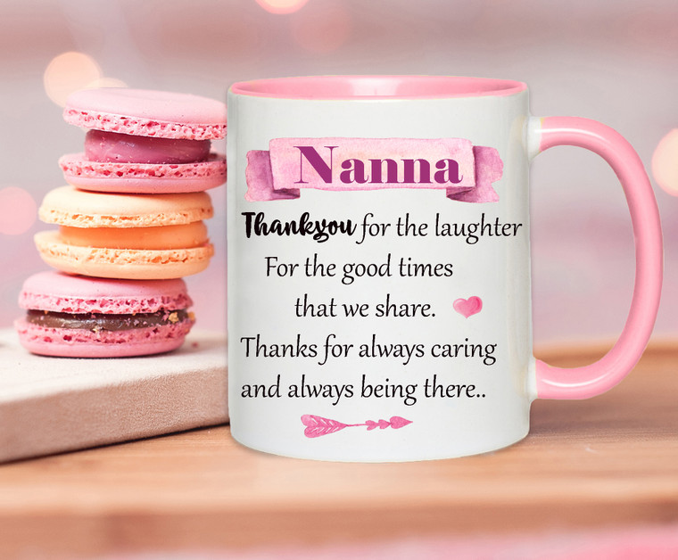 Nanna Thankyou Personalised Mug