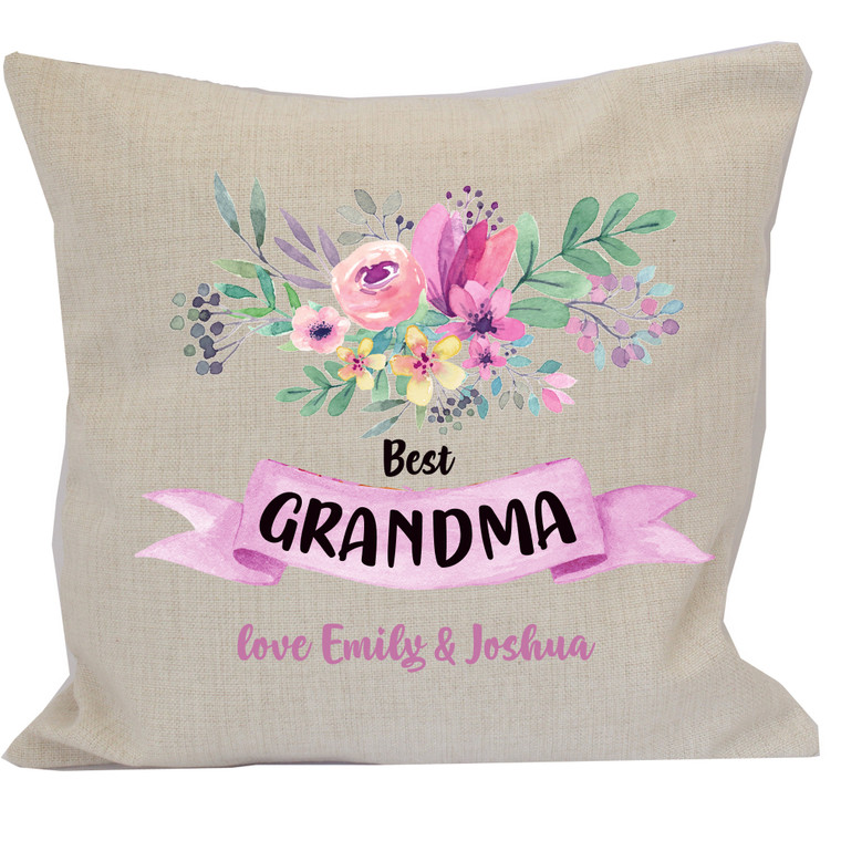 Best Grandma Cushion Personalised