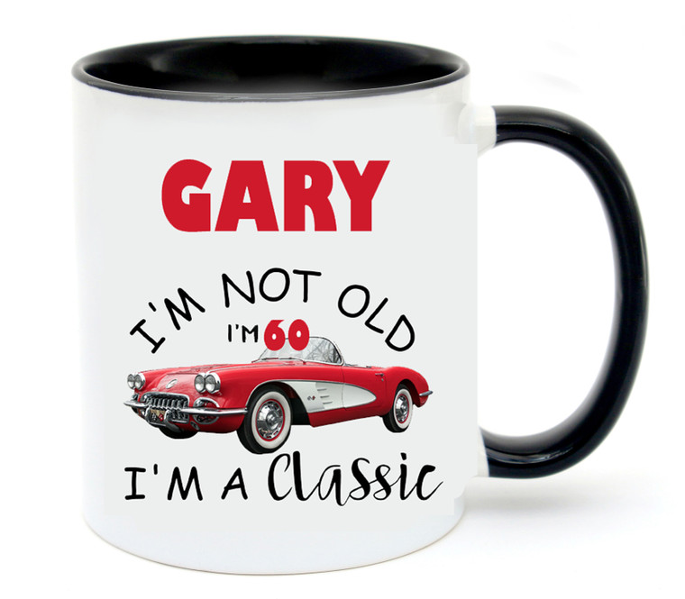 Personalised Classic 60th Birthday Mug