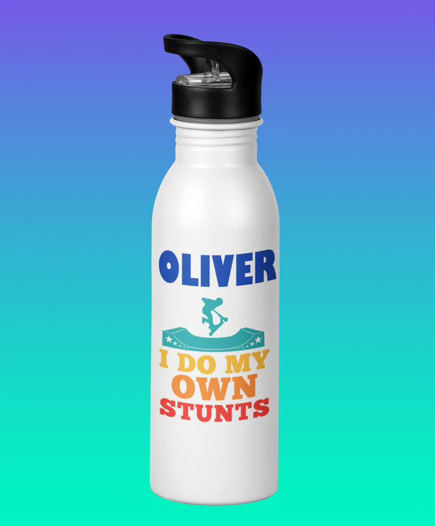 Scooter Personalised Water Bottle