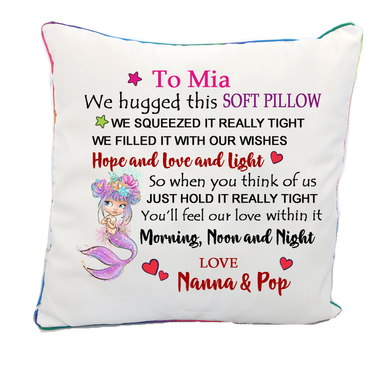 Personalised Girls Gift From Grandma Cushion 
