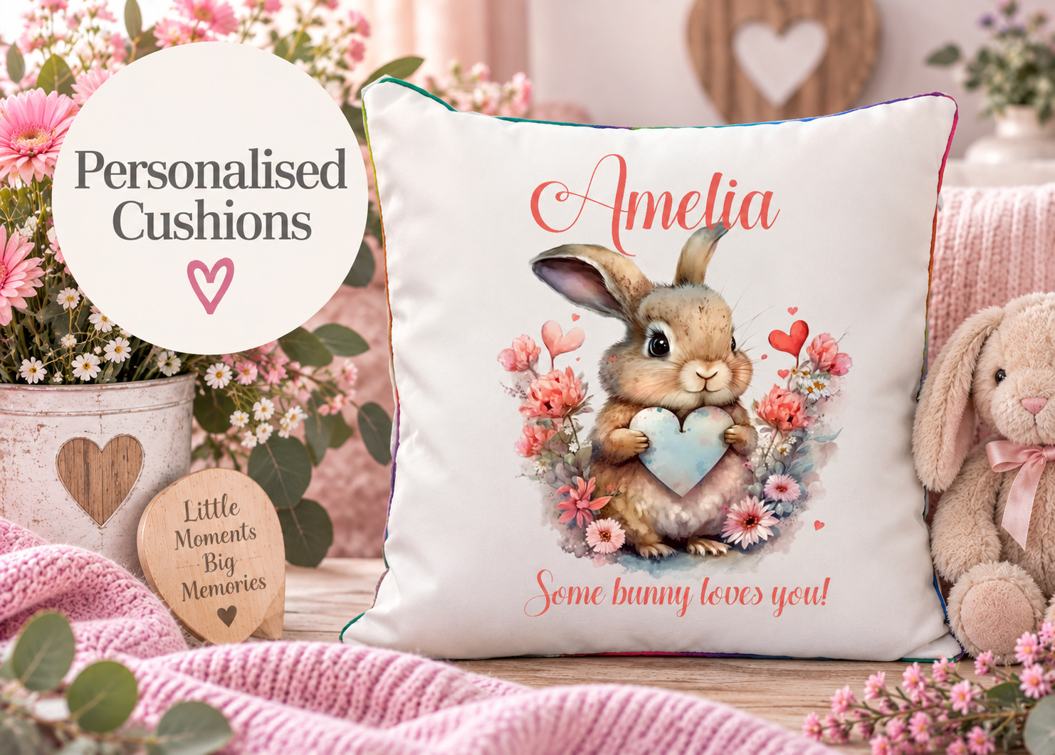 PERSONALISED CUSHIONS
