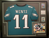 Classic Framed Football Jersey with Photo, 2 Cards and Nameplate