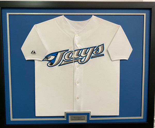 Classic Framed Baseball Jersey with Nameplate