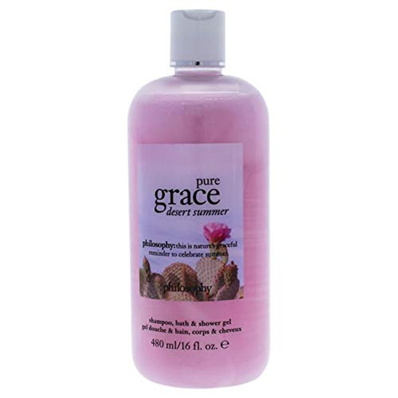 Pure Grace Desert Summer Shampoo Bath Shower Gel 16 oz