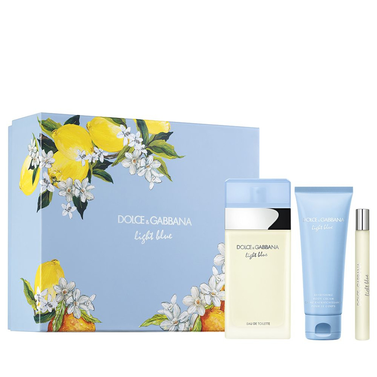 Light Blue For Women 3 Piece Gift Set