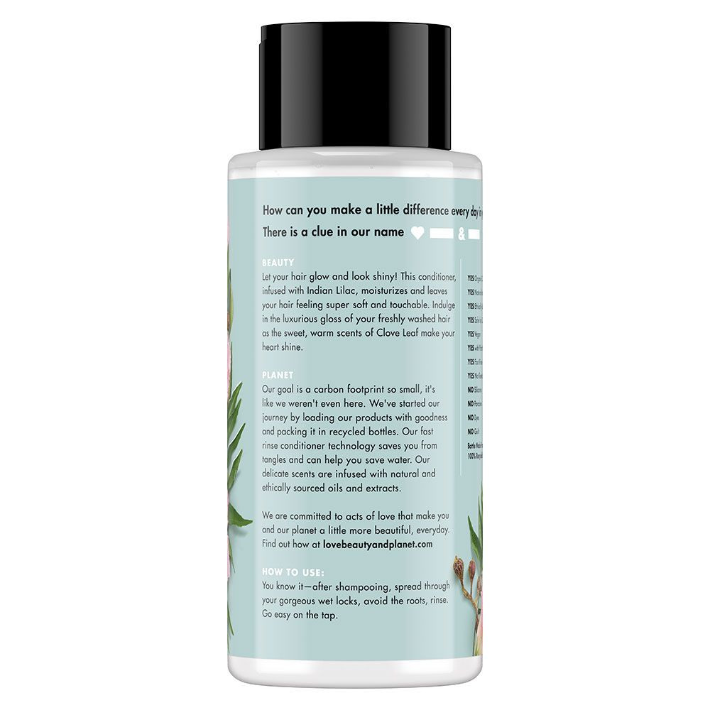 Love Beauty and Indian Lilac & Clove Leaf Conditioner 13.5 oz. Beauty Bridge