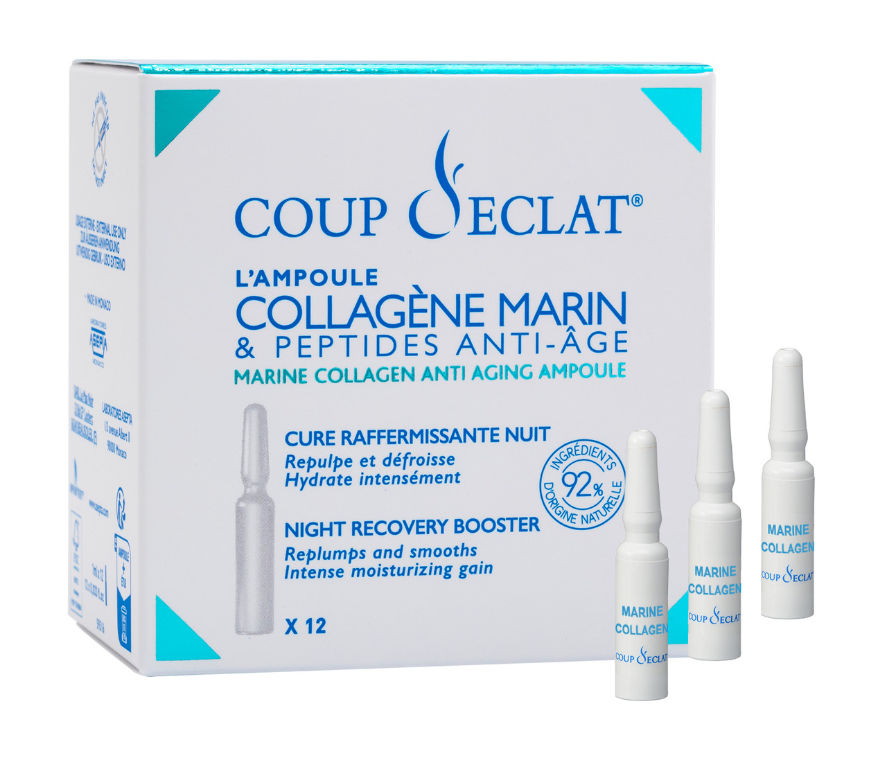 Coup d'Eclat - Marine Collagen Ampoules - Beauty Bridge
