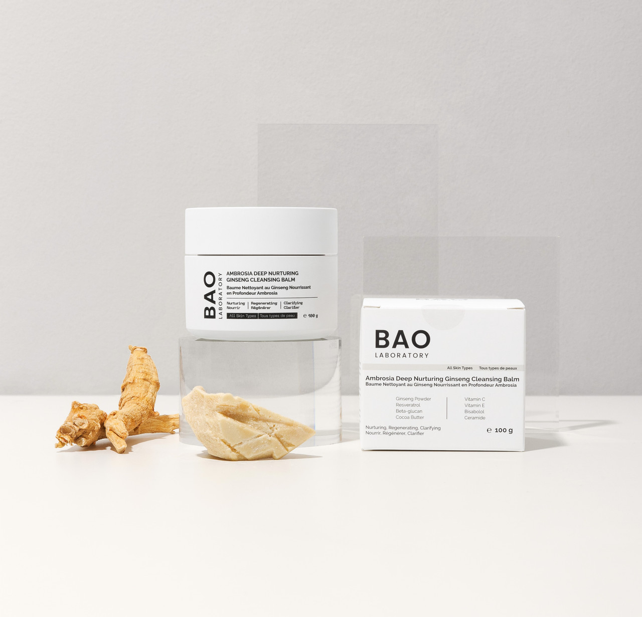 BAO Laboratory - Ambrosia Deep Nurturing Ginseng Cleansing Balm ...