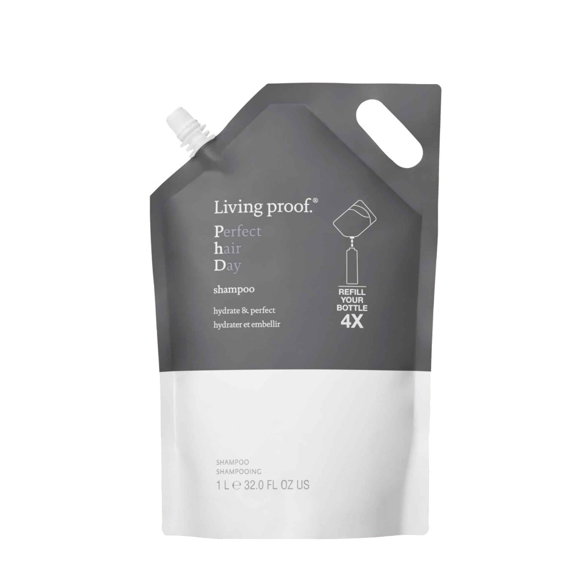 Living proof Phd Shampoo Pouch 1L Beauty Bridge