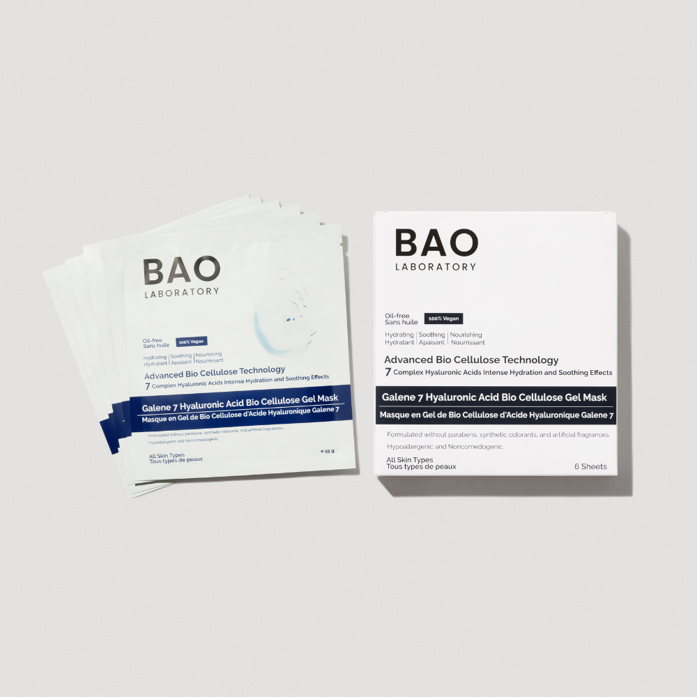 BAO Laboratory - Galene 7 Hyaluronic Acid Bio Cellulose Gel Mask - 6 ...