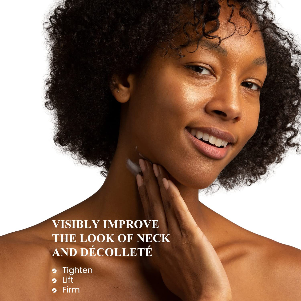 Kleem Organics AntiAging Neck Firming Cream with Peptides and