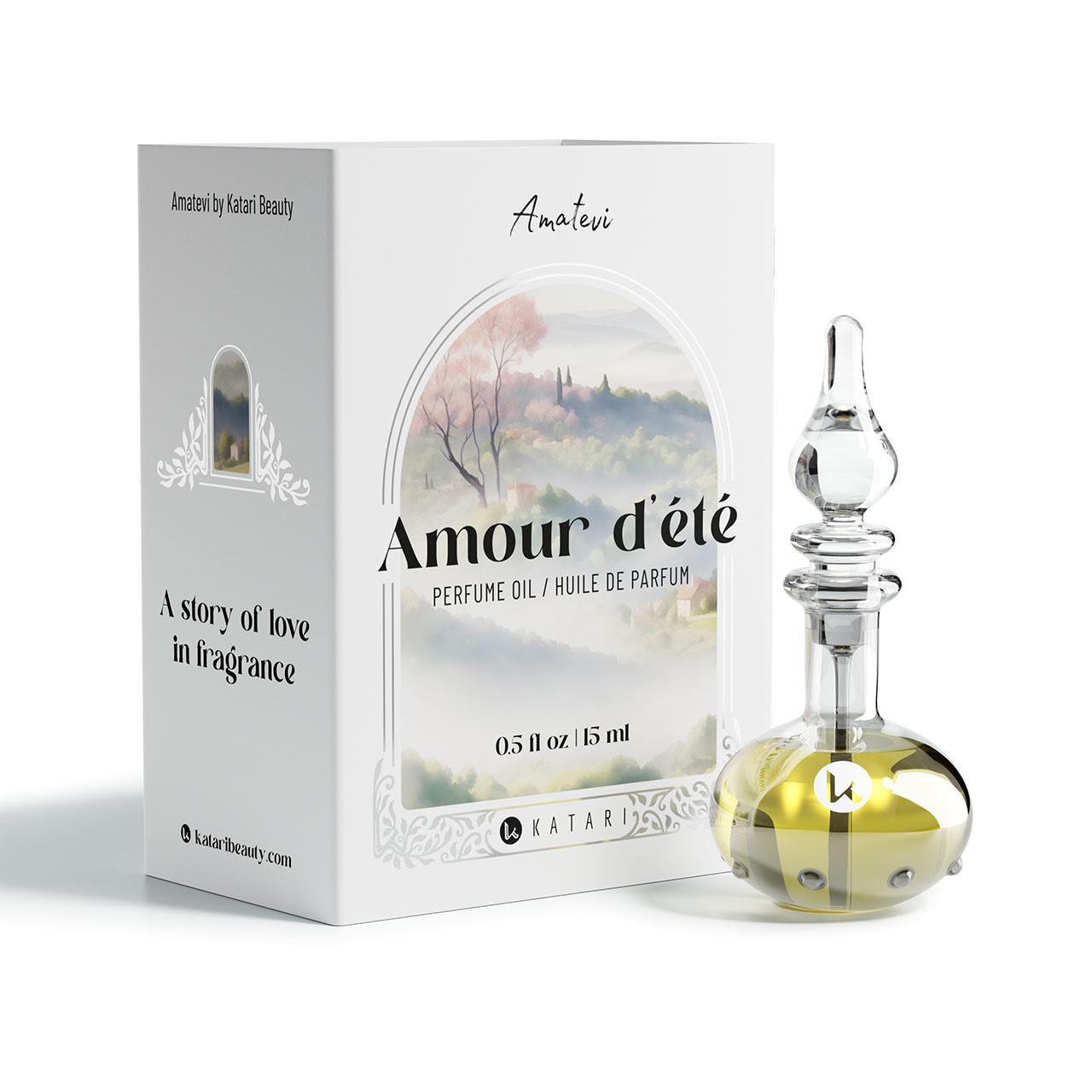 Katari Beauty Amatevi Oil Perfume - Thumbnail 2
