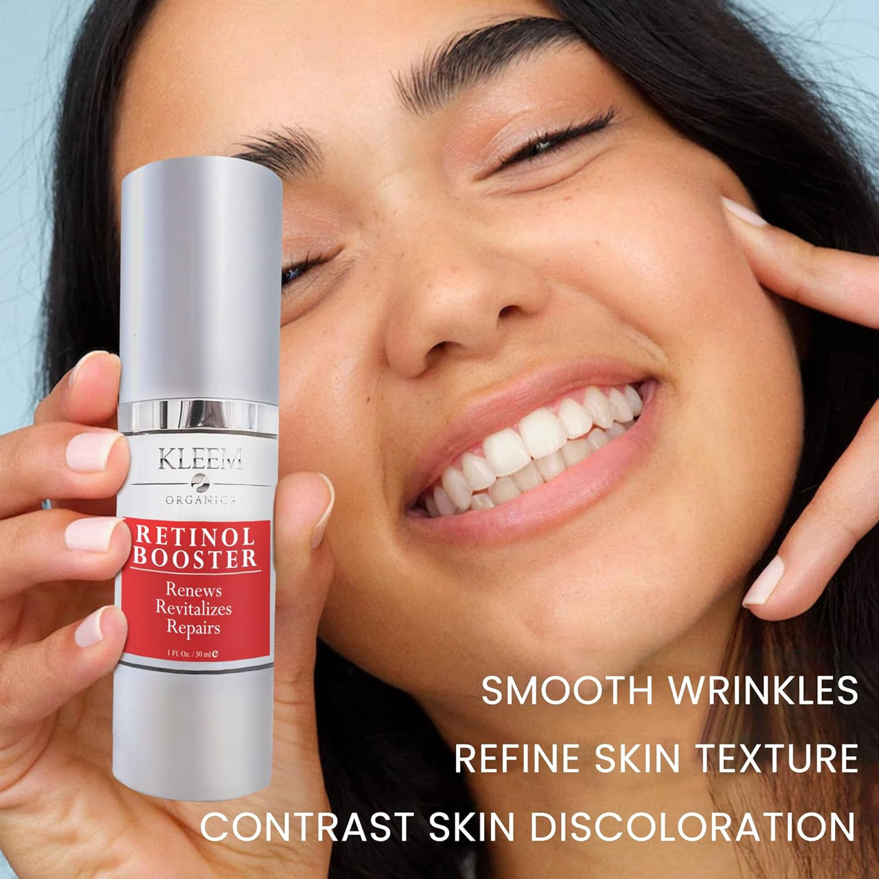 Kleem Organics Resurfacing Retinol Serum with Hyaluronic Acid