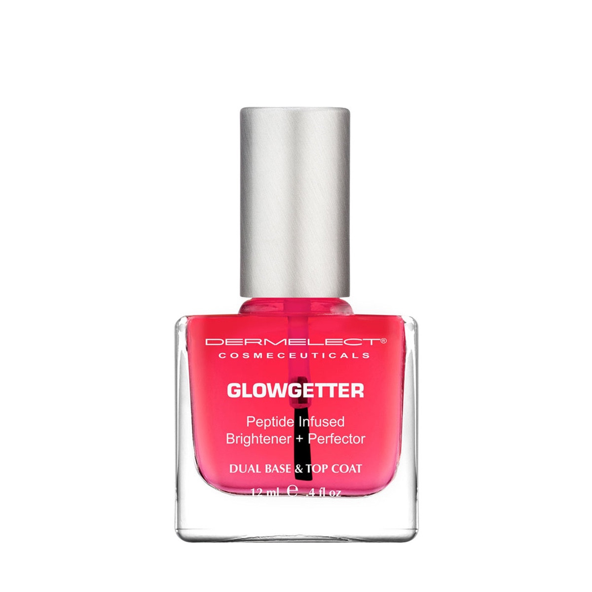 DERMELECT - GLOWGETTER Brightener + Perfector Dual Base & Top Coat 0.4 oz.  - Beauty Bridge