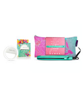 Almost Famous - Smooth Star On The Go 2 Pieces Set - Turquoise/White