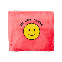 COCUS POCUS - Oh Hey There Plush Fleece Nap Blanket