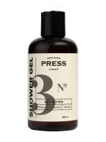 Press Gurwitz Perfumerie - Shower gel No 3 Tobacco, Cinnamon, Vanilla, 300 ml