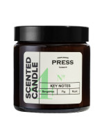 Press Gurwitz Perfumerie - Scented Candles No 4 Bergamot, Fig, Musk , 100 ml