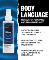 IGK - Body Language Rice Water Plumping And Thickening Mist 7 oz.