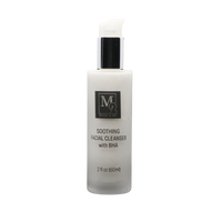 M2 Skincare for Men - Soothing Antioxidant Facial Cleanser with BHA
