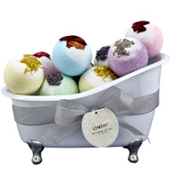 Lovery - Lovery Bath Bombs Gift Set - 10 XL Bath Fizzies with Shea & Coco Butter