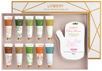 Lovery - Lovery Hand Cream & Hand Mask Gift Set - 10 Hand Lotions and 5 Hand Masks