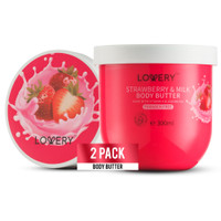 Lovery - Lovery Strawberry Milk Whipped Body Butter - 2 Pack - for Men & Women