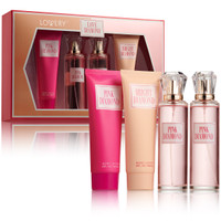 Lovery - Pink Diamonds Deluxe 4 pc Home Spa Gift Set - Bath and Body Selfcare