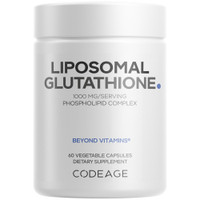 Codeage - Liposomal Glutathione 1000mg L-Glutathione Supplement 60 ct